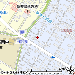 埼玉県深谷市上野台3453周辺の地図