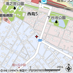 埼玉県深谷市上野台456周辺の地図