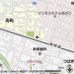 埼玉県深谷市寿町196周辺の地図