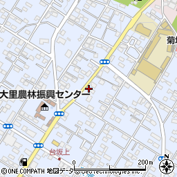 埼玉県深谷市上野台336周辺の地図