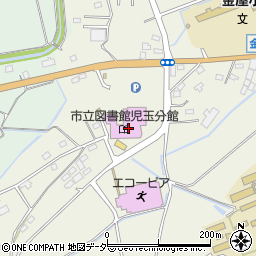 本庄市立図書館　児玉分館周辺の地図