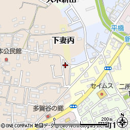 茨城県下妻市下妻乙1007-16周辺の地図
