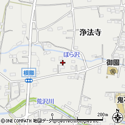 群馬県藤岡市浄法寺1193-17周辺の地図