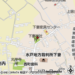 西町公民館周辺の地図