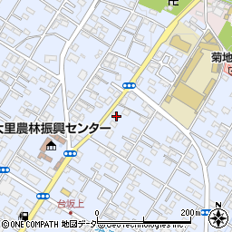 埼玉県深谷市上野台337周辺の地図