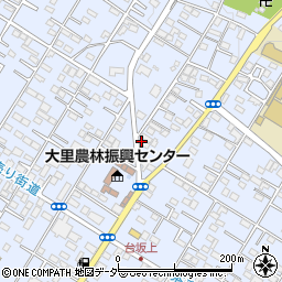 埼玉県深谷市上野台236周辺の地図