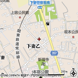 茨城県下妻市下妻乙1047周辺の地図