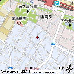埼玉県深谷市上野台403周辺の地図