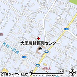 埼玉県深谷市上野台242周辺の地図