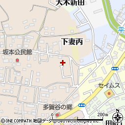 茨城県下妻市下妻乙1003-6周辺の地図