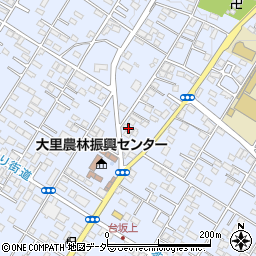 埼玉県深谷市上野台237周辺の地図