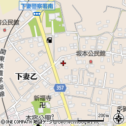 茨城県下妻市下妻乙966周辺の地図