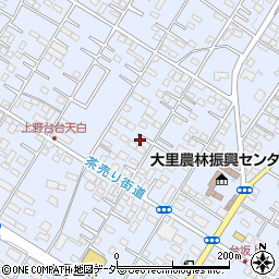 埼玉県深谷市上野台161周辺の地図