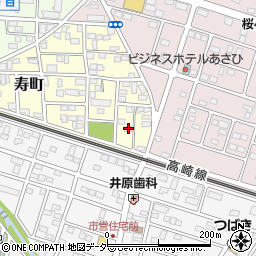 埼玉県深谷市寿町193周辺の地図