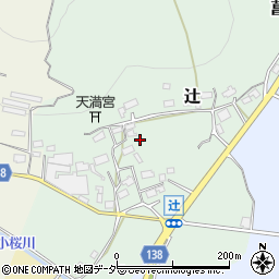 茨城県石岡市辻周辺の地図