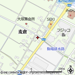 埼玉県加須市麦倉1544-2周辺の地図