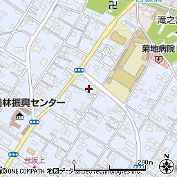 埼玉県深谷市上野台344周辺の地図