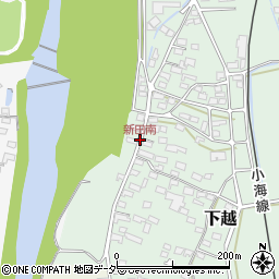 新田南周辺の地図