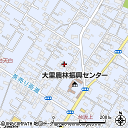埼玉県深谷市上野台178周辺の地図