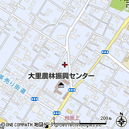埼玉県深谷市上野台241周辺の地図