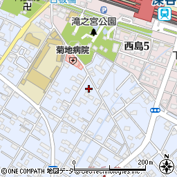 埼玉県深谷市上野台400周辺の地図