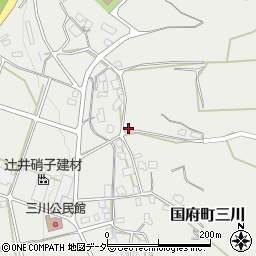 岐阜県高山市国府町三川1357周辺の地図