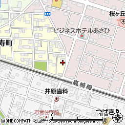 埼玉県深谷市寿町207周辺の地図