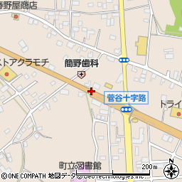 菅谷周辺の地図