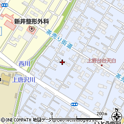 埼玉県深谷市上野台3456周辺の地図