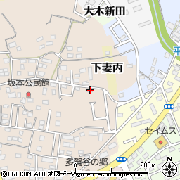 茨城県下妻市下妻乙1002-2周辺の地図