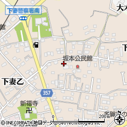 茨城県下妻市下妻乙974周辺の地図