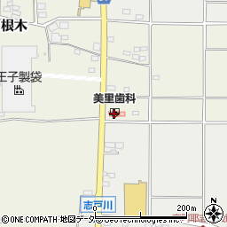 美里歯科医院周辺の地図
