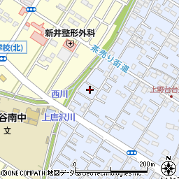 埼玉県深谷市上野台3462周辺の地図