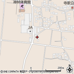 長野県松本市神林1639-4周辺の地図