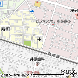 埼玉県深谷市寿町210周辺の地図