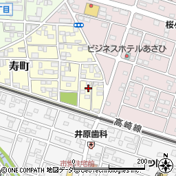 埼玉県深谷市寿町190周辺の地図