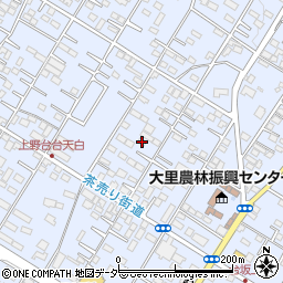 埼玉県深谷市上野台160周辺の地図