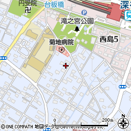 埼玉県深谷市上野台375周辺の地図