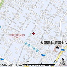 埼玉県深谷市上野台162周辺の地図