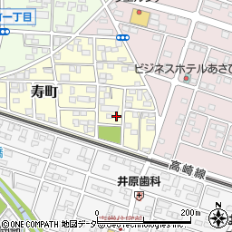 埼玉県深谷市寿町175周辺の地図