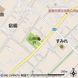 正應寺周辺の地図