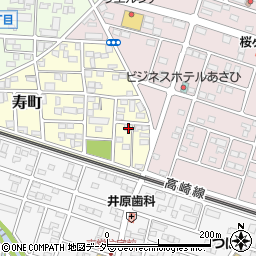 埼玉県深谷市寿町189周辺の地図