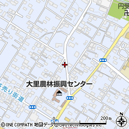 埼玉県深谷市上野台240周辺の地図