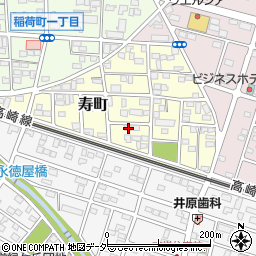 埼玉県深谷市寿町142周辺の地図