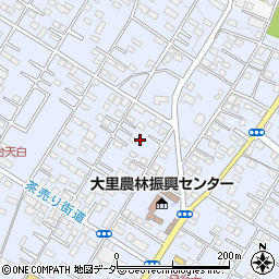 埼玉県深谷市上野台179周辺の地図