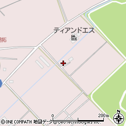 茨城県小美玉市百里245周辺の地図