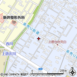 埼玉県深谷市上野台3458周辺の地図