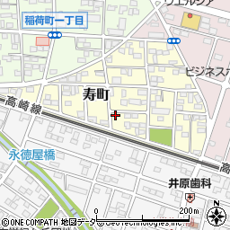 埼玉県深谷市寿町144周辺の地図