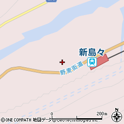 長野県松本市波田上赤松周辺の地図