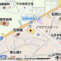 スシロー 石岡店周辺の地図